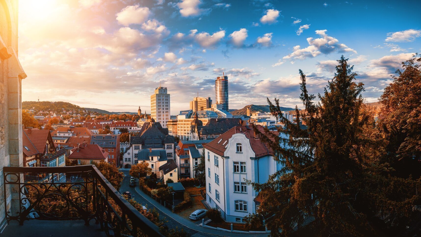 Blick auf die Jenaer Innenstadt Bildrechte Adobe Stock